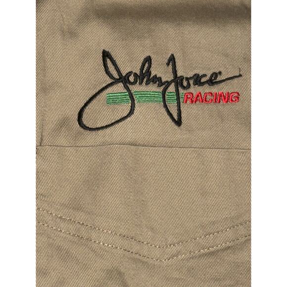 VINTAGE NHRA Winston Racing Pit Crew Shirt 2XL Embroidered John Force Racing - Picture 2 of 6